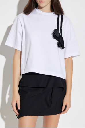 FERRAGAMO Loose-fit T-shirt with applique