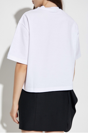 FERRAGAMO Loose-fit T-shirt with applique