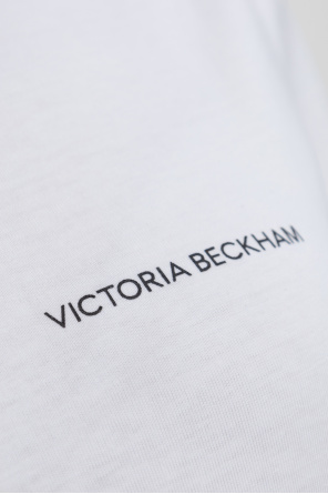 Victoria Beckham T-shirt z logo