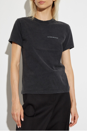 Victoria Beckham T-shirt z logo