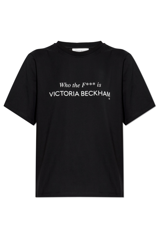 T-shirt with print od Victoria Beckham