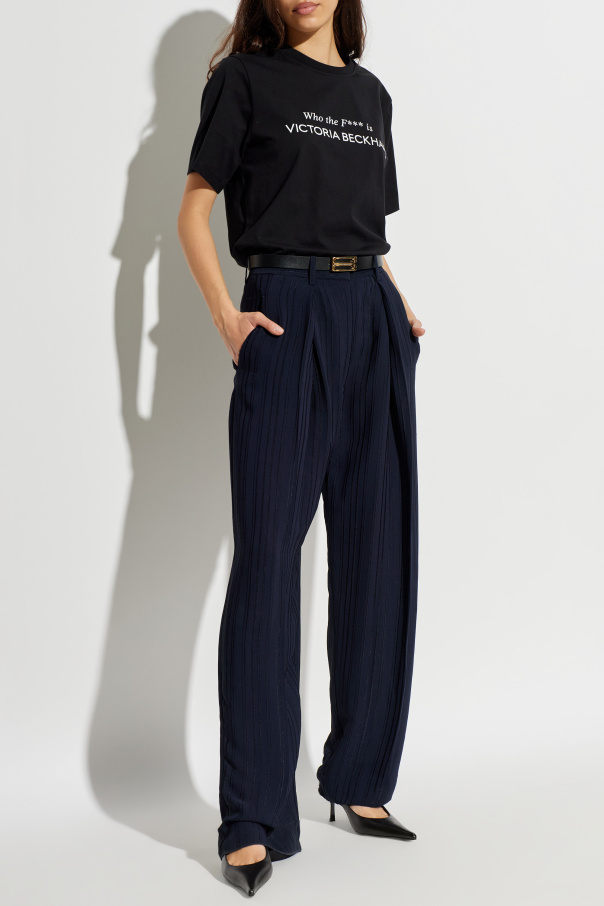 Victoria Beckham Camiseta con estampado