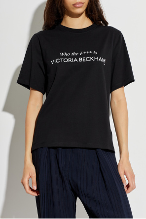 Victoria Beckham Camiseta con estampado