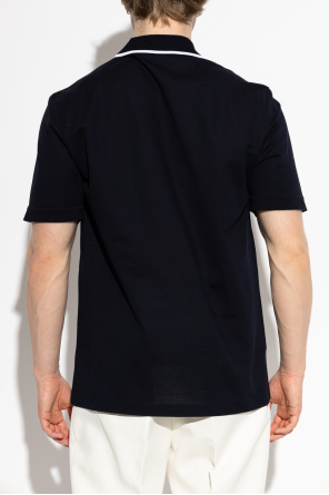 FERRAGAMO Polo with embroidered logo
