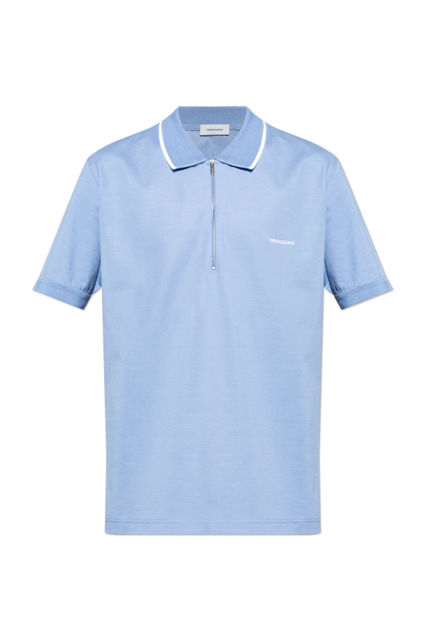 FERRAGAMO Polo z logo