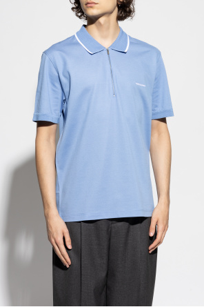 FERRAGAMO Polo z logo