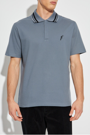 FERRAGAMO Polo with embroidered logo
