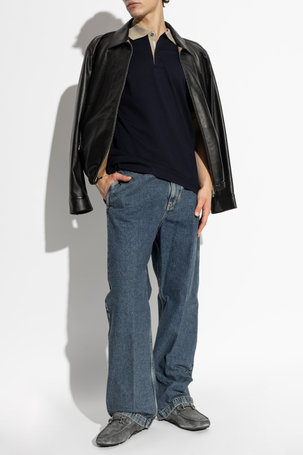 FERRAGAMO Bawełniane polo