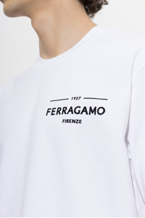 FERRAGAMO T-shirt with printed logo