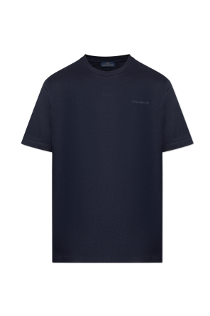 T-shirt with embroidered logo