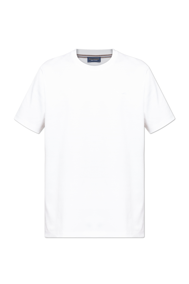 Paul & Shark T-shirt z wyszytym logo