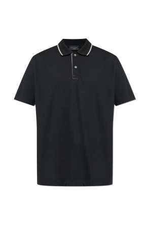Polo z naszywką z logo