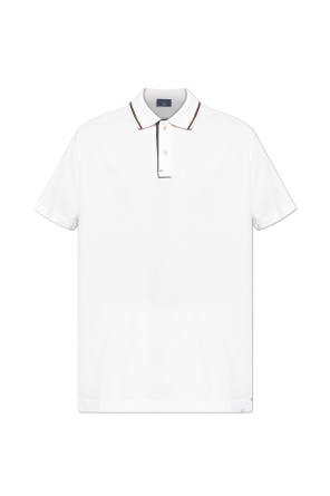 Polo z naszywką z logo