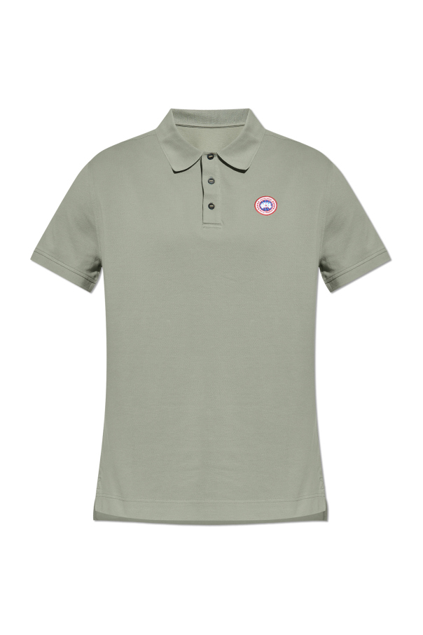 Polo with logo od Canada Goose