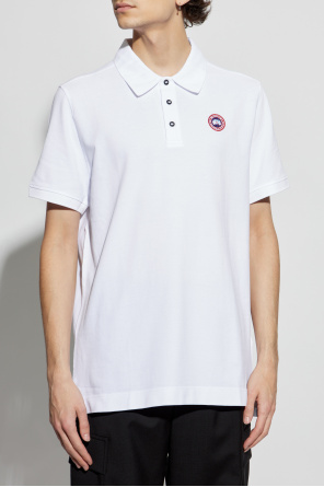 Canada Goose Polo with logo patch