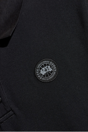 Canada Goose Polohemd mit Logo-Aufnäher