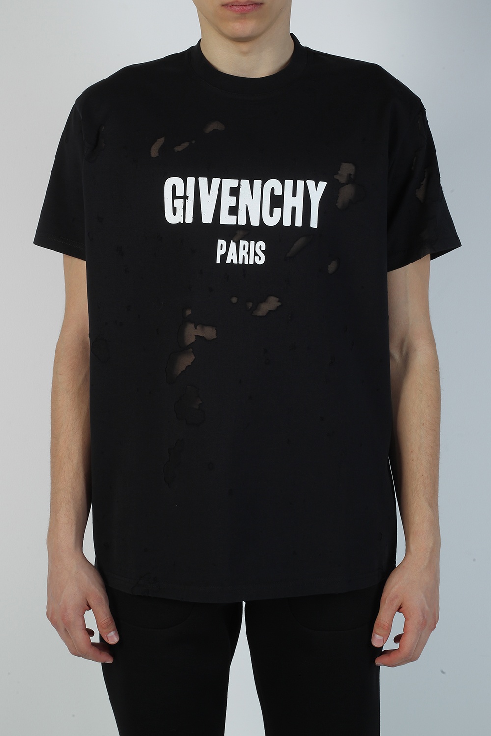 T-shirt with holes Givenchy - Vitkac France