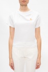 Vivienne Westwood Logo-embroidered crop T-shirt