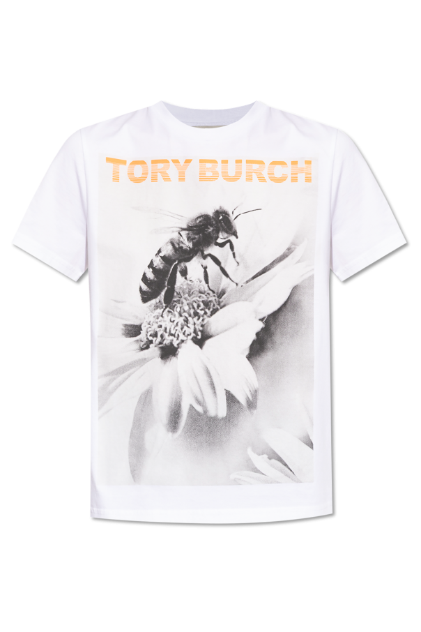 T-shirt with colorful print, zdjęcie 1 T-shirt with colorful print od Tory Burch