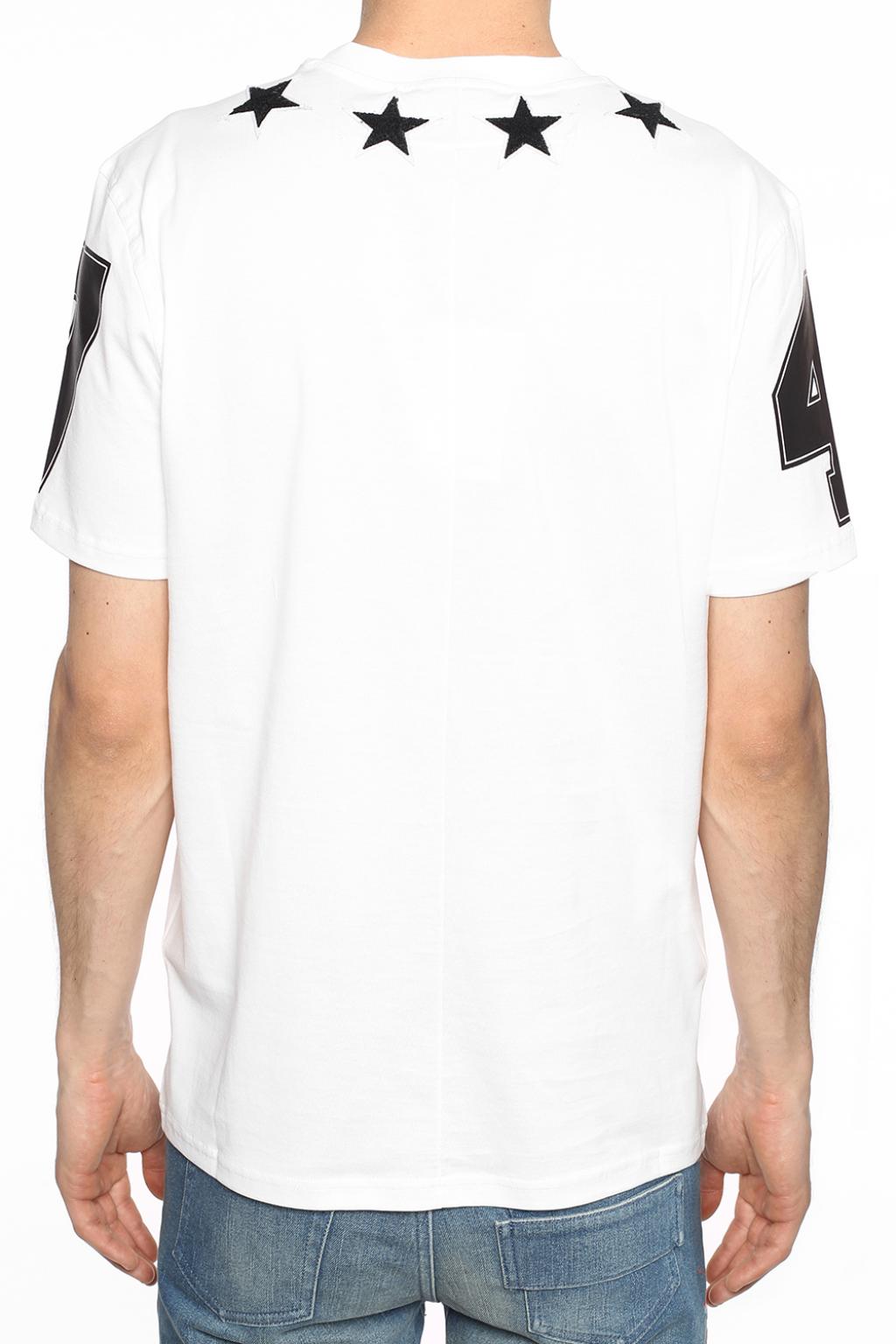 Givenchy Star-patched T-shirt | Men's Clothing | Vitkac