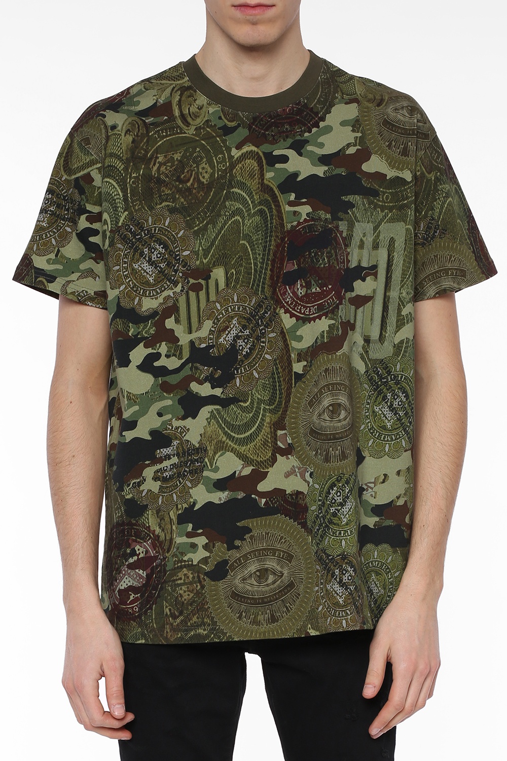 Camo t-shirt Givenchy - Vitkac Australia