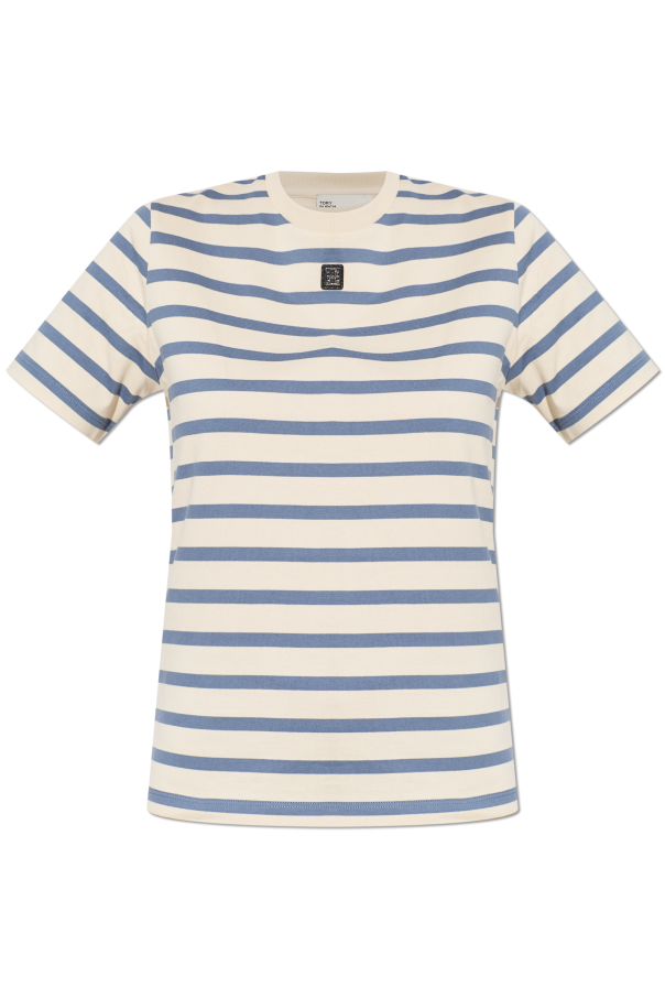 Striped pattern T-shirt od Tory Burch