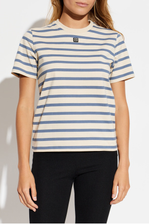 Tory Burch Striped pattern T-shirt