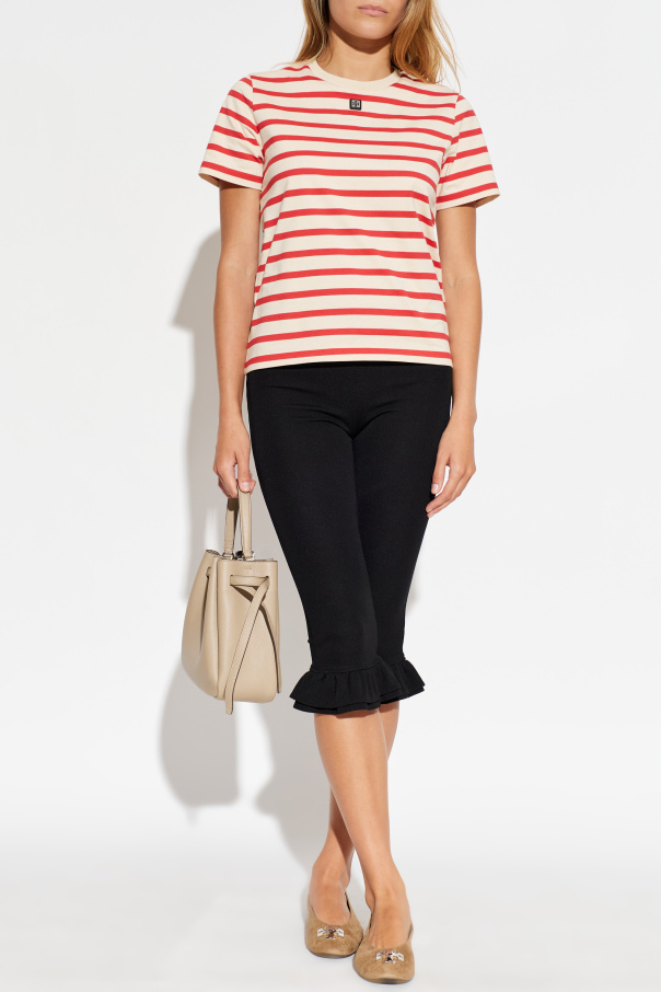 Tory Burch Striped pattern T-shirt