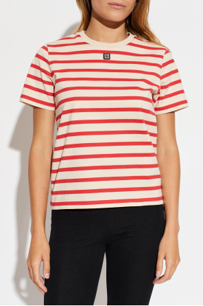 Tory Burch Striped pattern T-shirt
