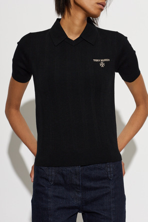 Tory Burch Wool logo polo