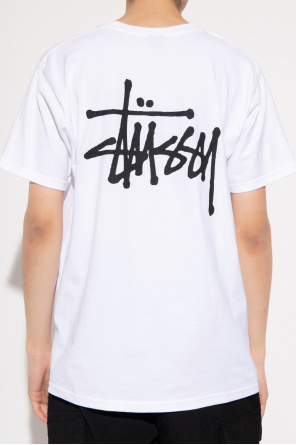 Stussy SUN 68 embroidered-logo cotton T-Shirt