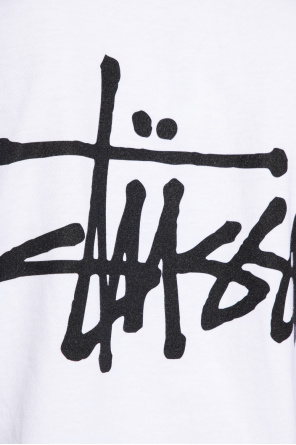 Stussy SUN 68 embroidered-logo cotton T-Shirt