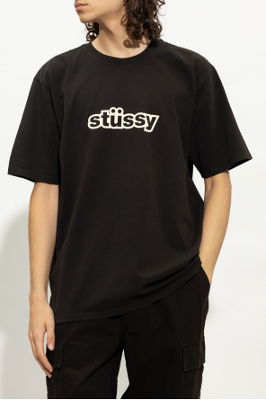 Stussy T-shirt Belted with logo