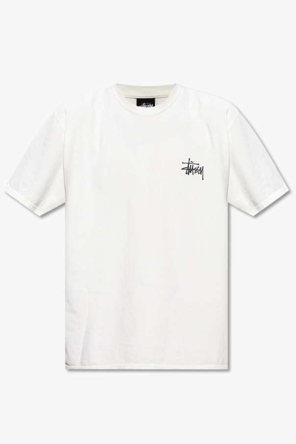 Stussy Burberry logo-print checked shirt