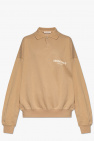 Fear Of God Essentials beige Polo shirt with logo