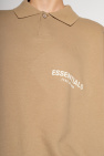 Fear Of God Essentials beige Polo shirt with logo