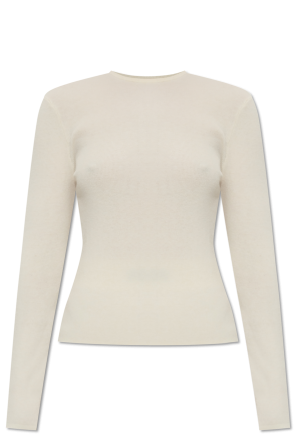 Sweater with a crew neck