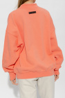Fear Of God Essentials ORANGE Sweatshirt with collar
