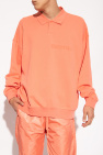 Fear Of God Essentials ORANGE Sweatshirt with collar