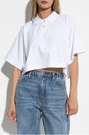 Alexander Wang Short loose-fit polo