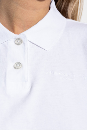 Alexander Wang Short loose-fit polo