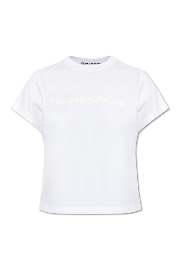 T-shirt with printed logo od Alexander Wang