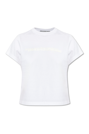 T-shirt z nadrukowanym logo