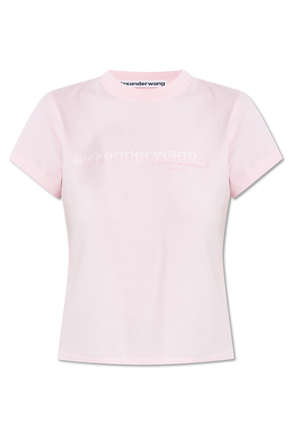 T-shirt with printed logo od Alexander Wang