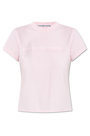 T-shirt z nadrukowanym logo
