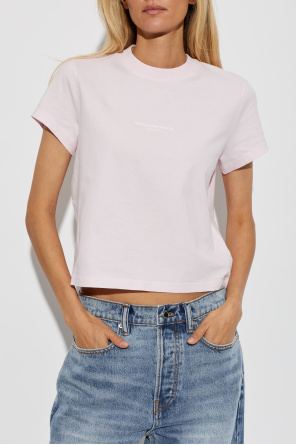 Alexander Wang T-shirt com logótipo