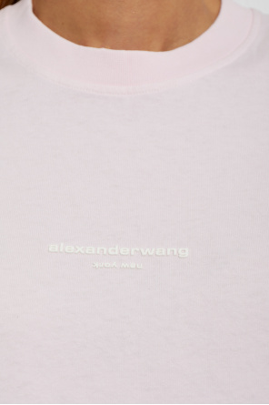 Alexander Wang T-shirt com logótipo