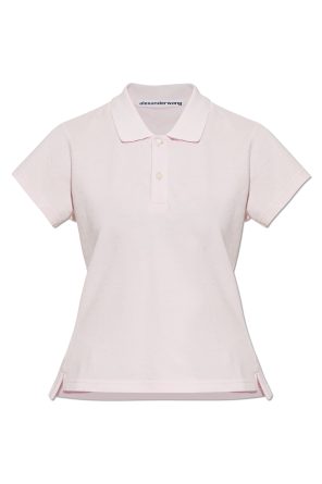 Polo con cristales brillantes