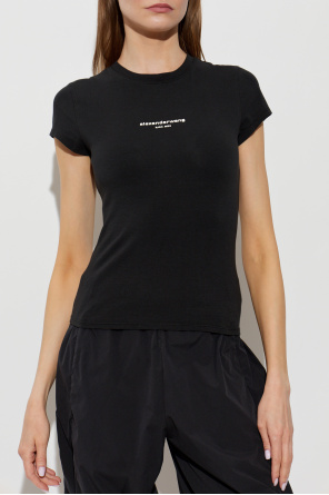 Alexander Wang Camiseta con logo