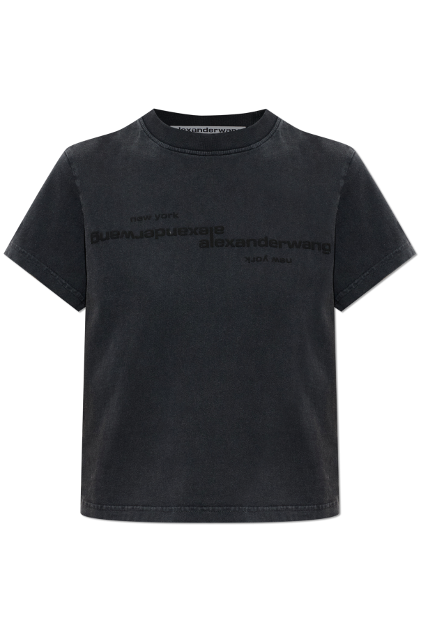 T-shirt with logo od Alexander Wang